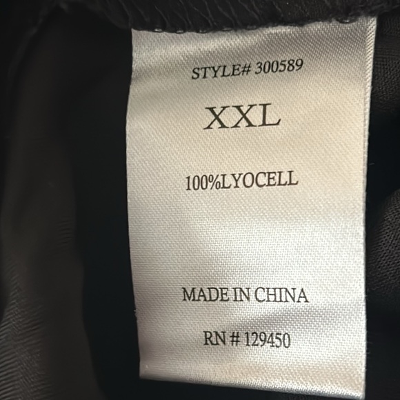 Coastal Comfort black jogger style pants Size XXL. NWT. - Picture 10 of 10